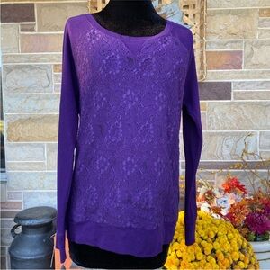 Chaps‎ Lace Front Thermal Top